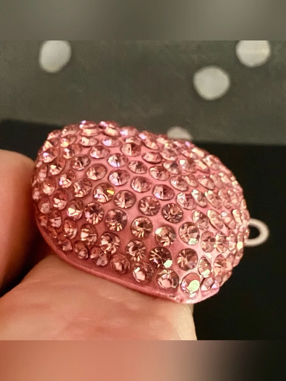 torrid Pink Heart Pave Ring